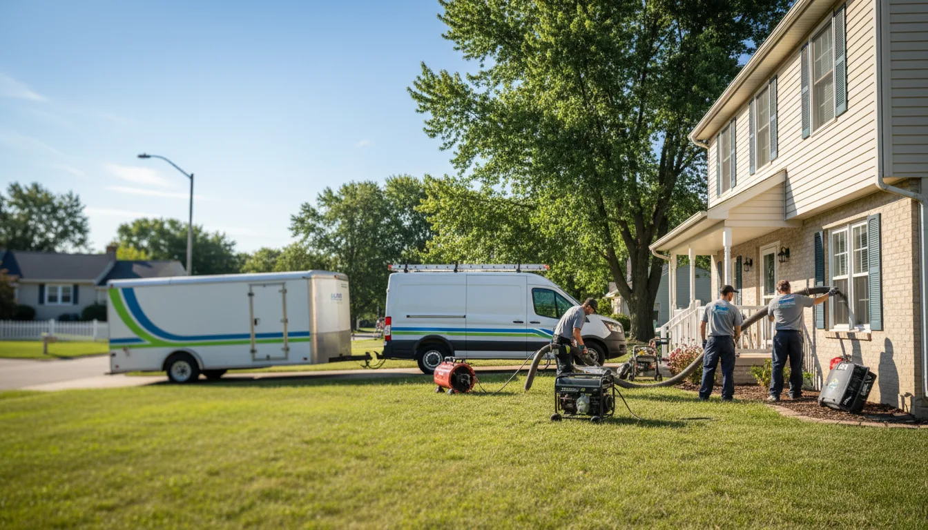 Flooded Basement Restoration And Cleanup With Repair in Pray, MT near me